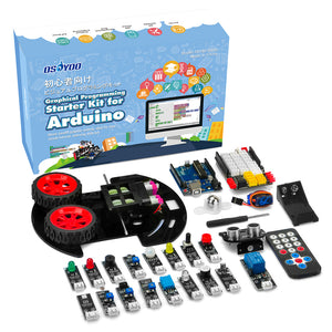 Pièces du kit de programmation graphique OSOYOO (modèle n° 2019015800) pour Arduino