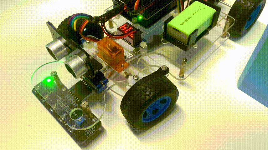 DIY Robot Smart Car Kit MCU Robot Smart Car Kit Educatief Speelgoed met Springdraad Tieners Cool Technisch Bouwspeelgoed