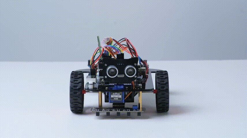 OSOYOO Modell 3 Roboterauto DIY Starter Kit für Arduino, Fernbedienungs-App, pädagogische motorisierte Robotik für die Gebäudeprogrammierung