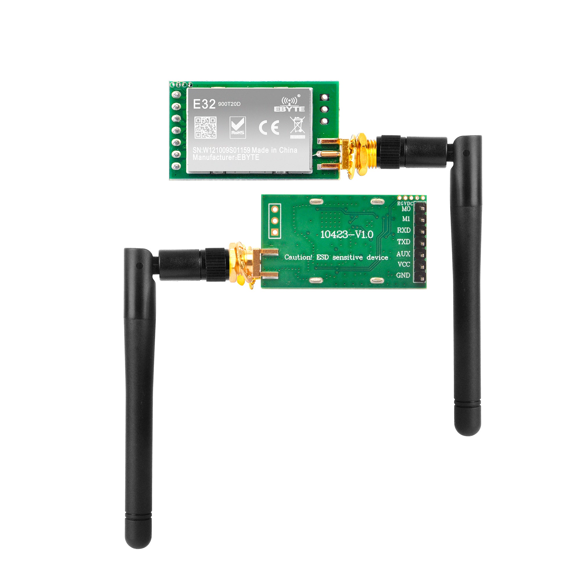 Lora Module Receiver LoRa Radio Wireless 915MHz Serial Module Antenna Arduino