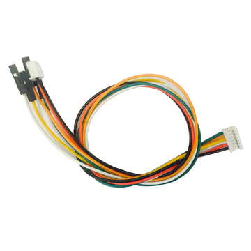 DC Encoder Motor Cable - 6 pin XH2.0 to 2 pin XH2.54