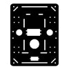 Metal chassis for Metal Mecanum Wheel Robot Car platform