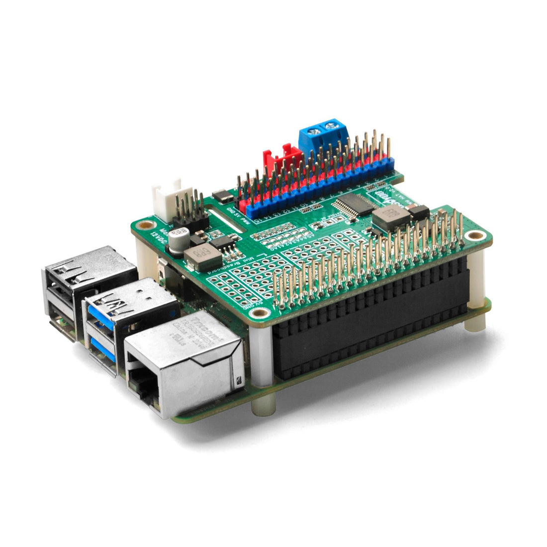 OSOYOO PWM I/O hat for Raspberry Pi Model#2021002800