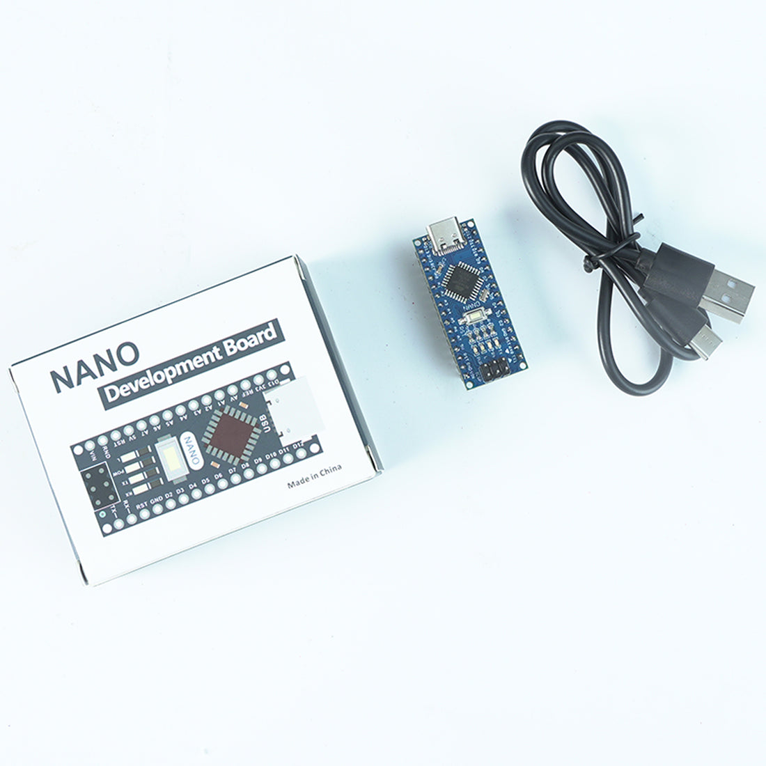 OSOYOO Nano ATmega328P Modul CH340 5V/16M USB-C Mikrocontroller-Board für Arduino Nano V3.0