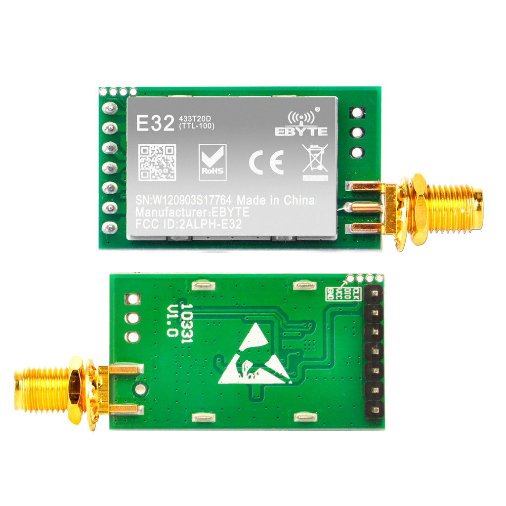 Wifi Module Antenna LoRa 433Mhz UART wifi Module Antenna Arduino – OSOYOO.Store