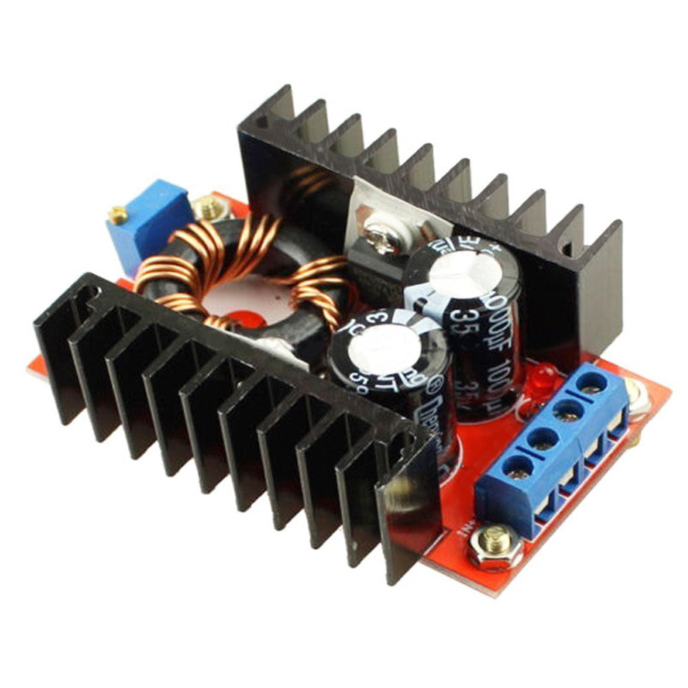 5PCS 150W DC-DC 10-32V zu 12-35V Step Up Boost Converter Modul Einstellbare spannung