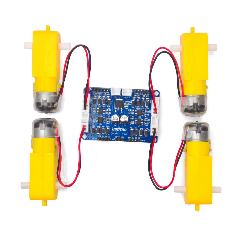 Produkte Model Y 2.0 Motortreiberplatine für Arduino Robotic Car Kit (Modell #2021006600)
