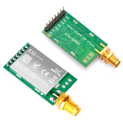 SX1276 LoRa Radio sans fil 862 ~ 930 MHz UART Module série émetteur récepteur LoRaWAN + antenne SMA 862 ~ 930 MHz 3dBi, compatible avec micro-ordinateur à puce unique Arduino STM32 51