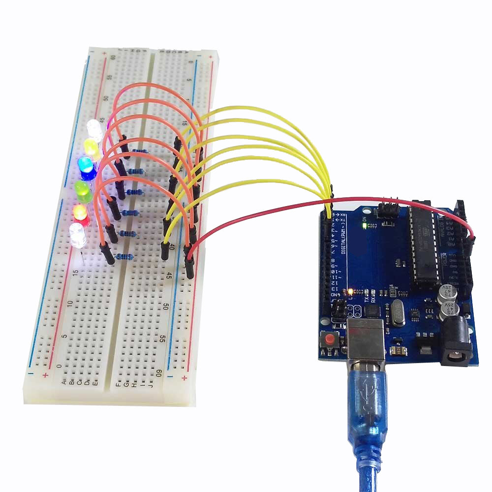 OSOYOO Starter Kit für Arduino, Hardware und Coding-Lernen, Modell#LACC2006AD