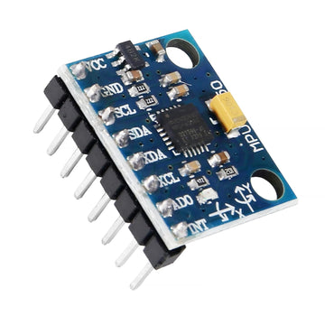 MPU6050 3 Axis Gyroscope and 3 Axis Accelerometer Module adopts 16 Bit AD Converter Data Output IIC I2C for Arduino