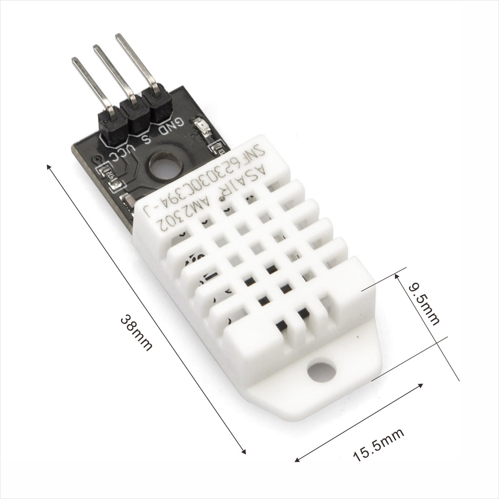 Arduino Raspberry Pi DHT22 Temperature Humidity Sensor Module – OSOYOO ...