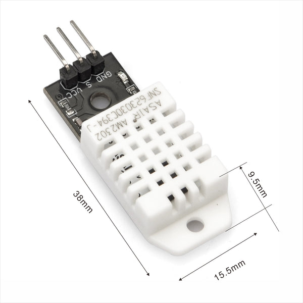 Arduino Raspberry Pi DHT22 Temperature Humidity Sensor Module – OSOYOO ...