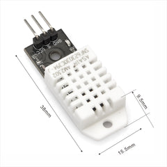 Module de capteur de température et d'humidité DHT22, mesure numérique pour Arduino Raspberry Pi 2 3, 2 pièces