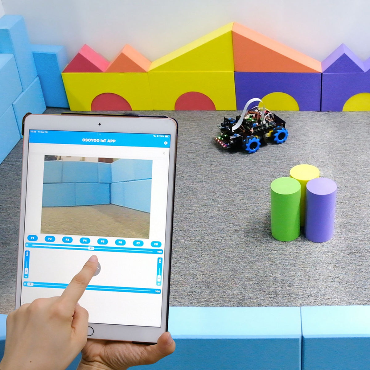 Arduino And Raspberry Pi Robot Coche robot con ruedas Mecanum para Arduino/raspberry pi