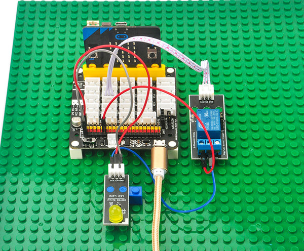 Module de relais 1 canal utilisé dans le kit OSOYOO STEM pour Micro:bit, Arduino, Raspberry Pi (modèle #2019011500)