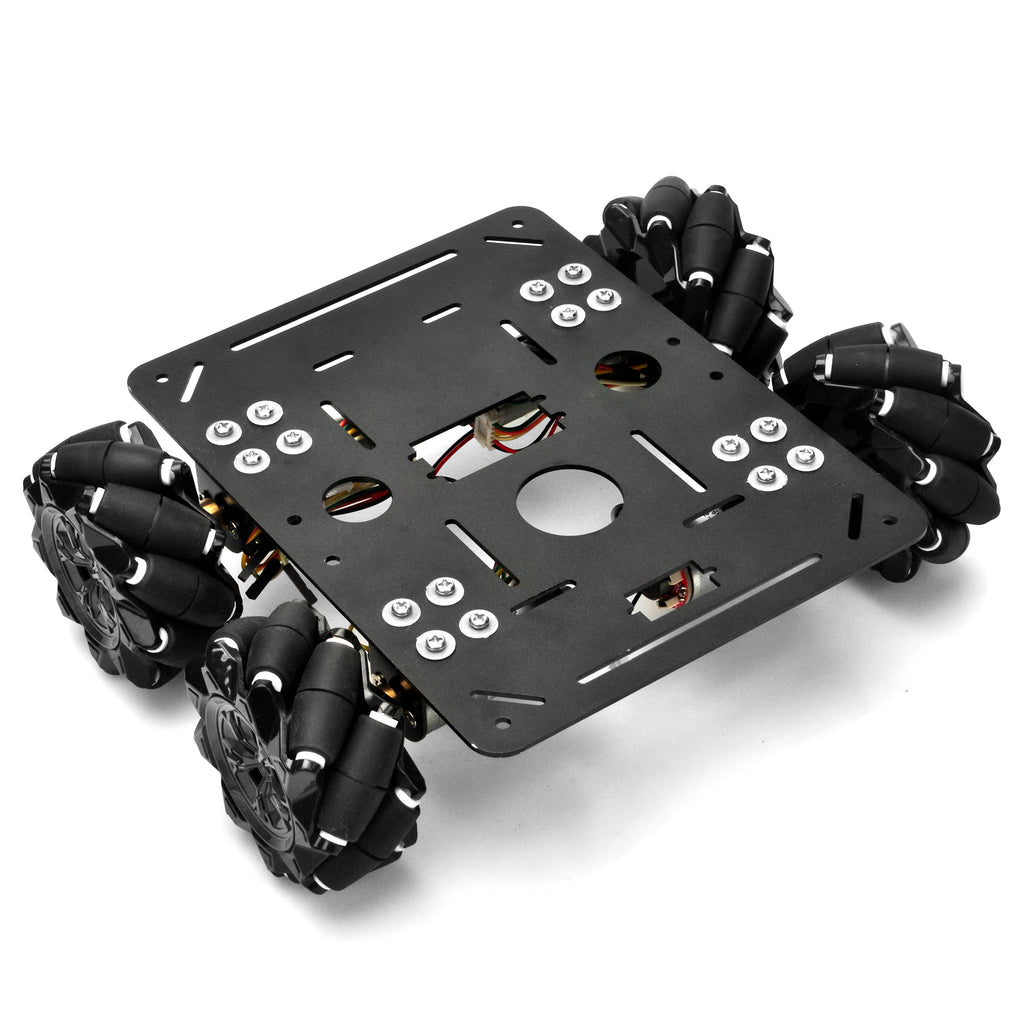 OSOYOO Mecanum Wheel Robotic Car Chassis for Arduino/Raspberry Pi ...