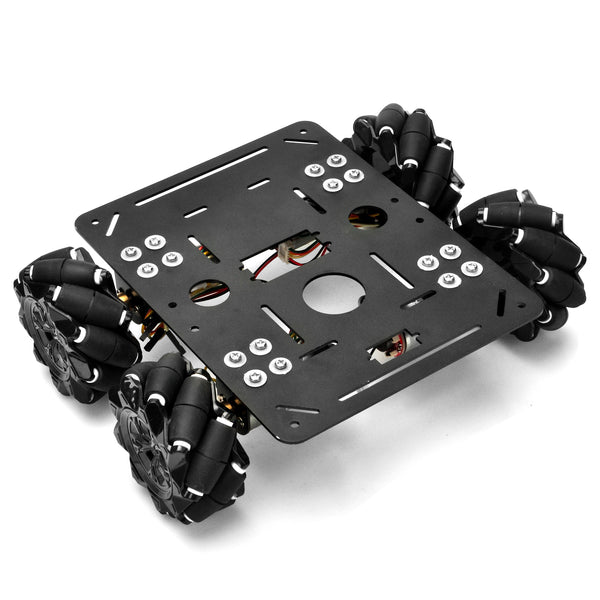 Châssis de voiture robotique OSOYOO Mecanum Wheel pour Arduino/Raspberry Pi 