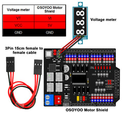 OSOYOO Motor Shield V1.1 for Robot Car DIY Kit