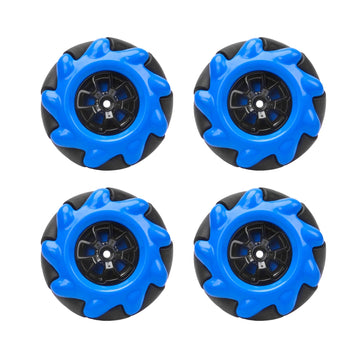 Roue Mecanum bleue pour kit de voiture robotique Arduino (modèle #2021006600)