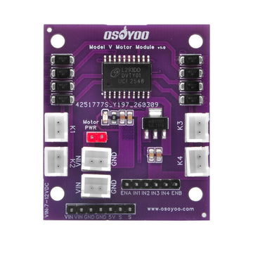 OSOYOO Model V L293DD Motor Driver Module for Arduino