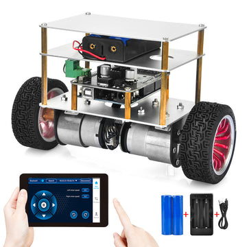 OSOYOO Zweirädriges Bluetooth-Balance-Roboter-Auto-Set für Arduino