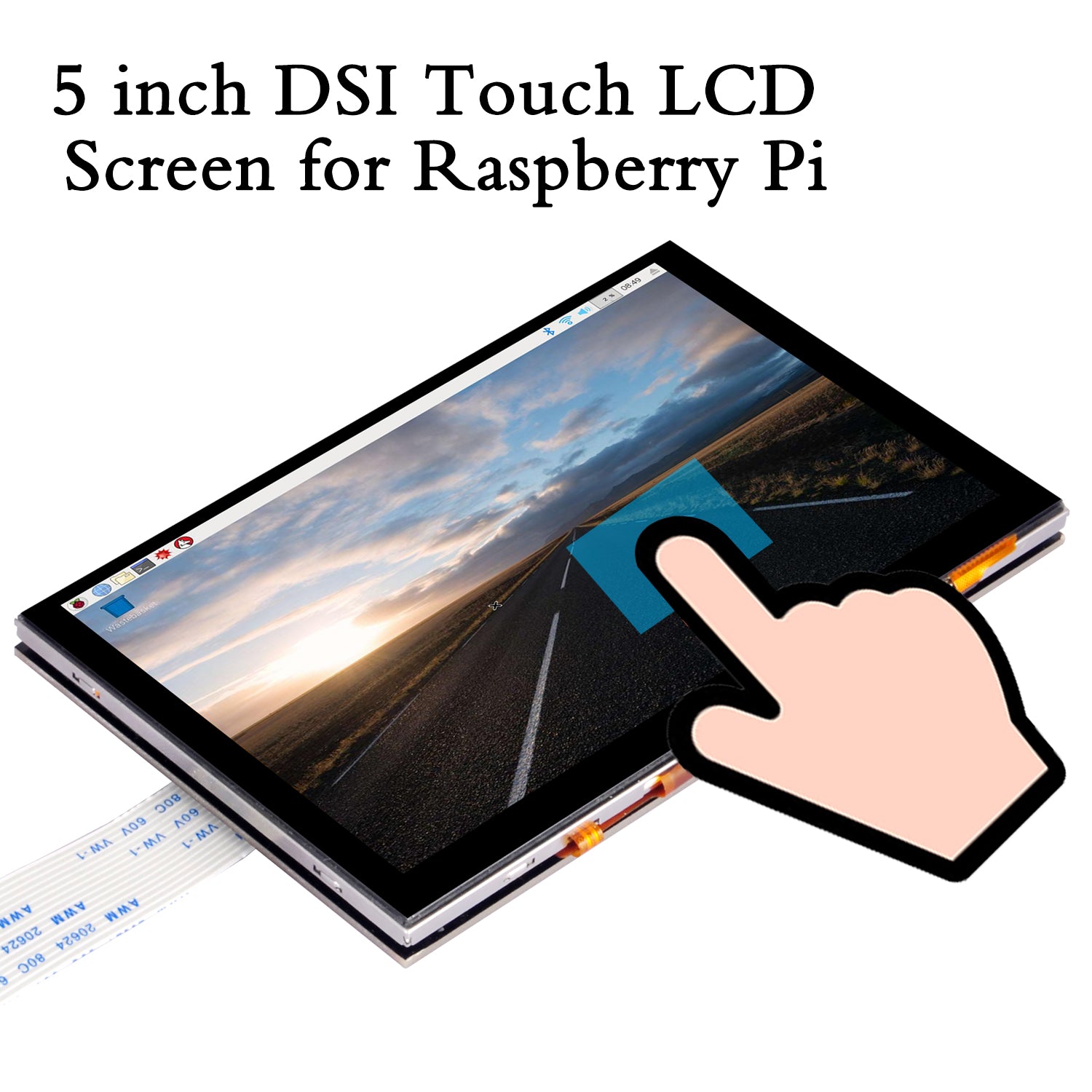 OSOYOO 5 Inch TN DSI Touch Screen LCD Display for Raspberry Pi