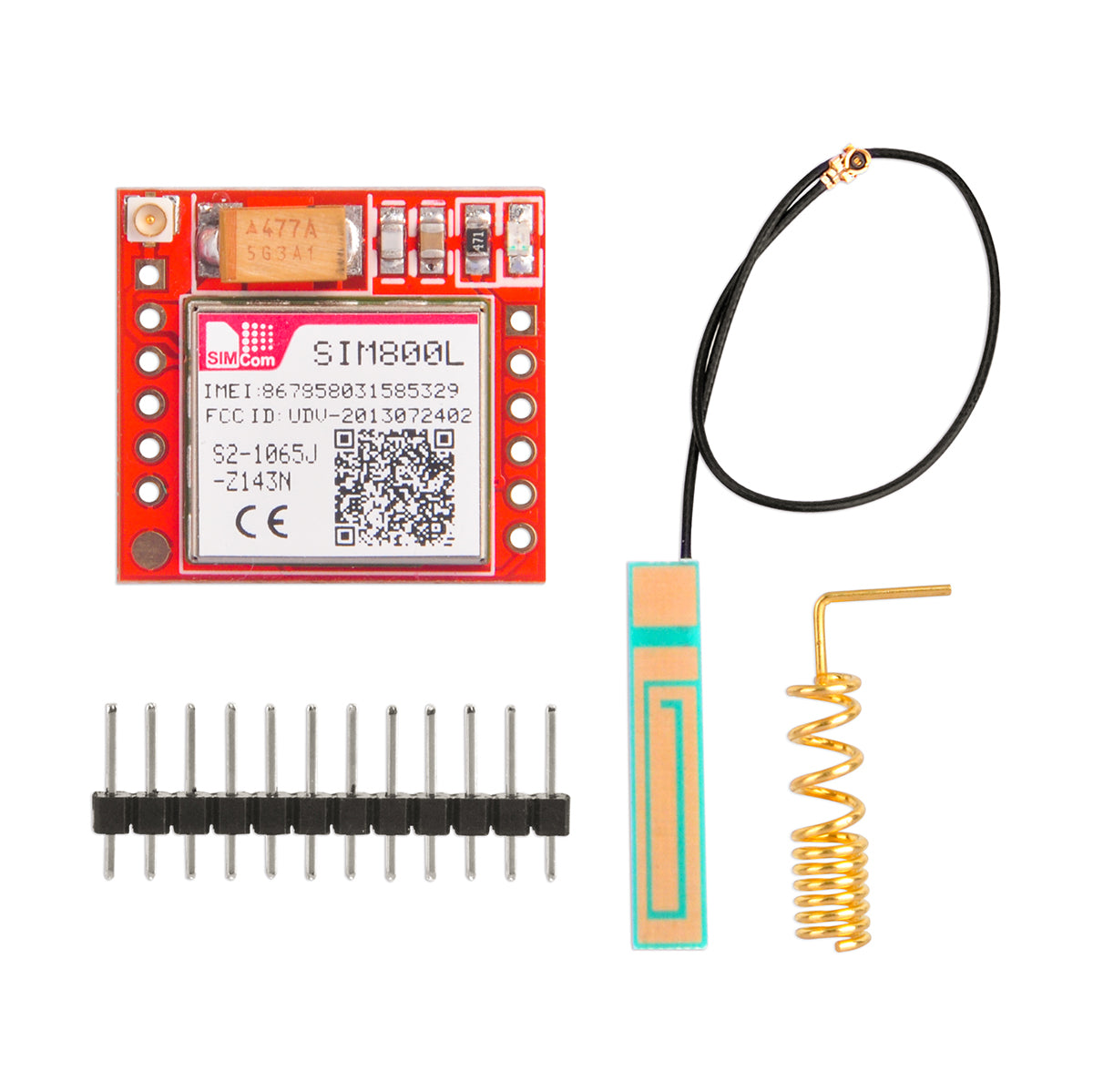 Sim 800l Module Power SIM800L GPRS GSM Module with Antenna 3.7V 4.2V