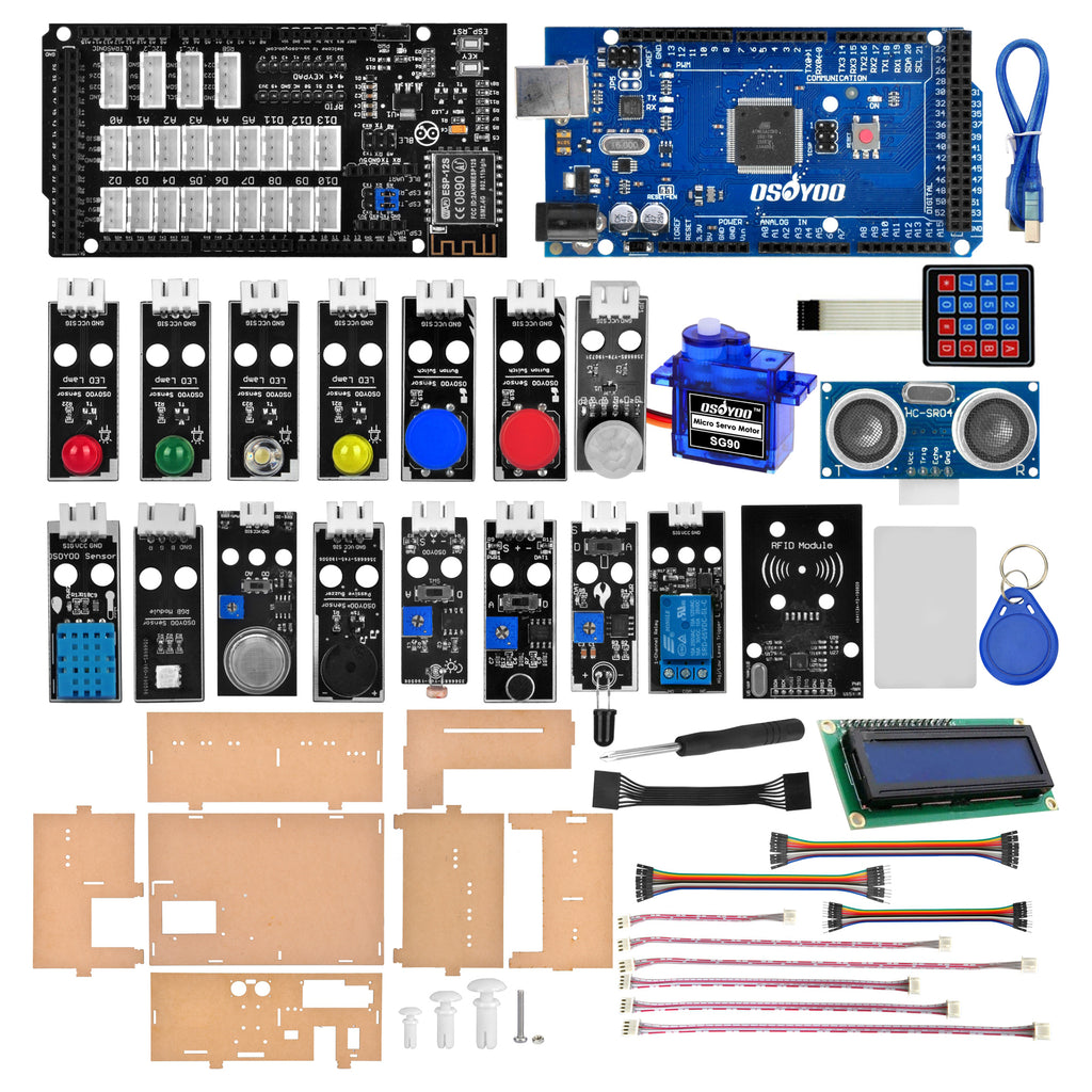 Arduino IoT smart home Kit Electronic STEM Set osoyoo – OSOYOO.Store