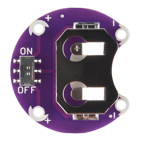 Lilypad Knopfzellen-Batteriehalter | Lilypad LEDs Blau/Rot | Krokodilklemmen-Testleitungskabel für Arduino Raspberry Pi