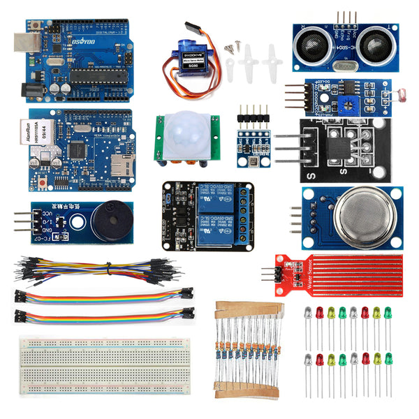 OSOYOO IoT Starter Kit for Arduino with W5100 Ethertnet shield