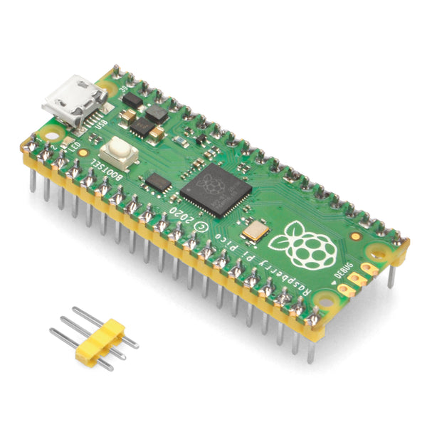 Carte microcontrôleur Flexible Raspberry Pi Pico basée sur le processeur ARM Cortex M0 + double cœur Raspberry Pi RP2040, 1 pièce 