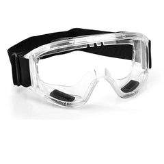 SL-52 Safety Goggles Glasses with Clear Fog-Free Anti-spittle Anti Scratch Protection Coated Lenses Spectacles Eye Protection for Adult