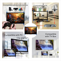 7 Inch Touch Screen and Stand TFT LCD Display HDMI 1024x600 Driver Free for Raspberry Pi,Computer,TV Box,DVR,Game Device
