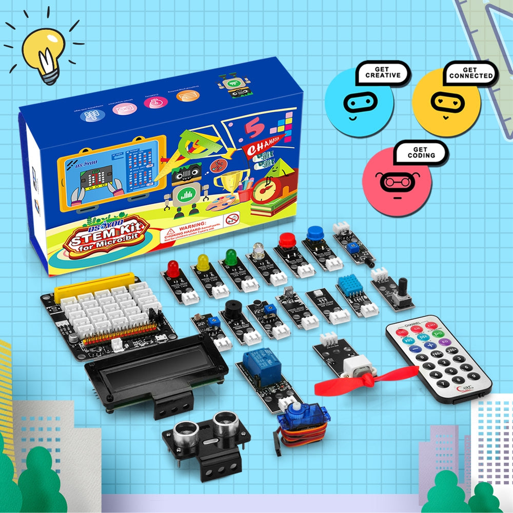 OSOYOO STEM Starter Graphical programming Kit for BBC Micro:bit