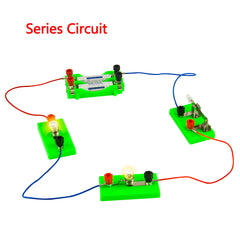 Kit d'apprentissage de circuit électrique pour enfants OSOYOO pour l'étude scientifique Ensemble de laboratoire de physique STEM pour étudiants