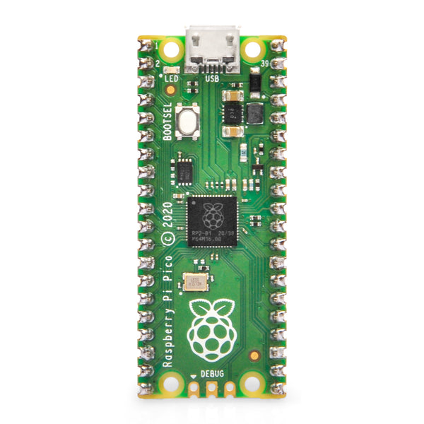 Raspberry Pi Pico Flexible Microcontroller Board Based on The Raspberry Pi RP2040 Dual-core ARM Cortex M0+ Processor,1 pc