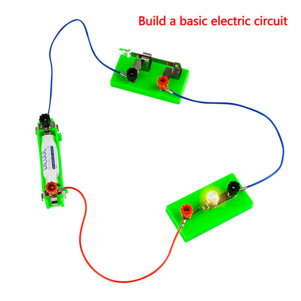 OSOYOO Kids Electricity Circuit Learning Kit for Science Study STEM Physics Lab set for Students