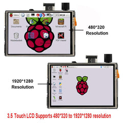 OSOYOOÉcran tactile LCD HDMI 3,5" pour Raspberry Pi 4 3 2