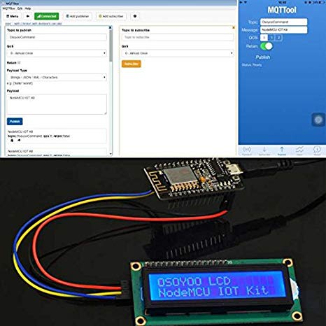 OSOYOO NodeMCU ESP8266 kit to learn IoT programming for Arduino