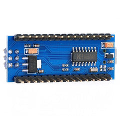 OSOYOO Nano Board pour Arduino ATMEGA328P Module CH340G Mini microcontrôleur bouclier avec broches à souder sans câble USB
