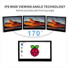 OSOYOO Écran tactile LCD MIPI DSI IPS 4,3 pouces 800 x 480 pour Raspberry Pi 