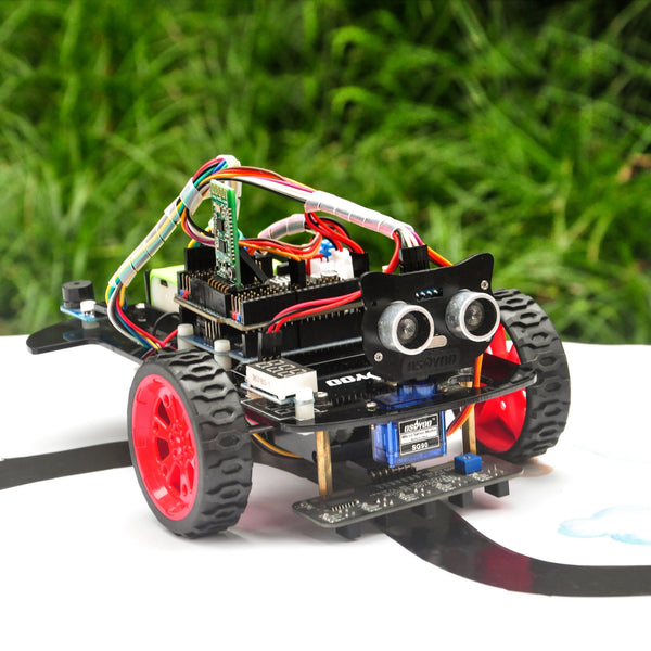 Voiture robot modèle 3 V2.0 remise à neuf, boîte ouverte, pour Arduino