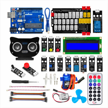 OSOYOO Starter Kit for Arduino With Ultimate Bundle Includes Development Board model#2020005600