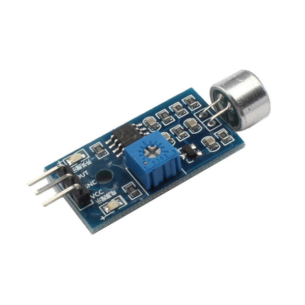 OSOYOO 10 Pcs Sound Sensor Microphone Sound Detection Module for Robot Smart Car for Arduino Raspberry Pi 2 3 3B+ 4