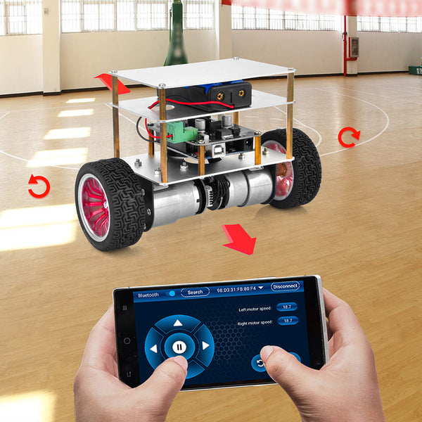 OSOYOO Two Wheel Bluetooth Balance Robot Car Kit  for Arduino