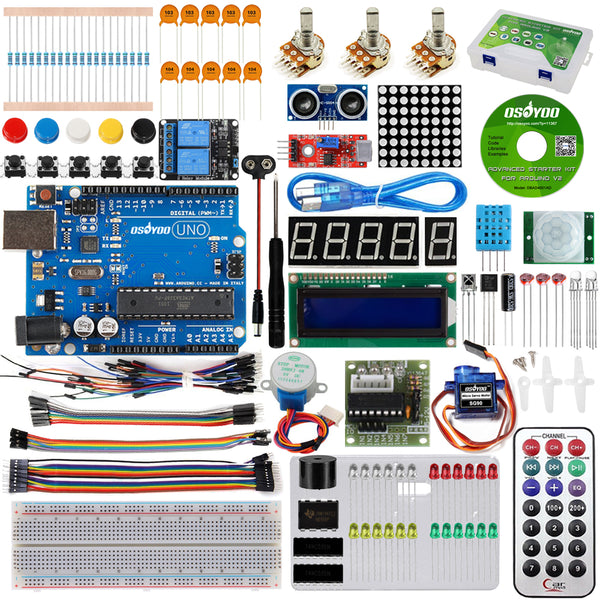 OSOYOO Complete Starter Learning Kit for Arduino
