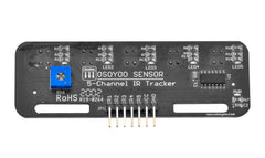 Capteur de suivi à 5 canaux pour le kit d'apprentissage du robot Osoyoo modèle 3 V2 (modèle n° 2020001700)