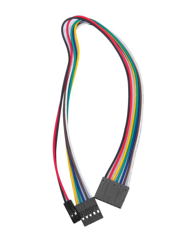 7-poliges 25-cm-Buchse-zu-Buchse-Kabel für 5-Kanal-Tracking-Modul
