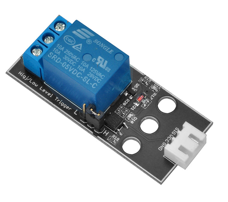 1-Kanal-Relaismodul, verwendet im OSOYOO STEM-Kit für Micro:bit, Arduino, Raspberry Pi (Modell Nr. 2019011500).