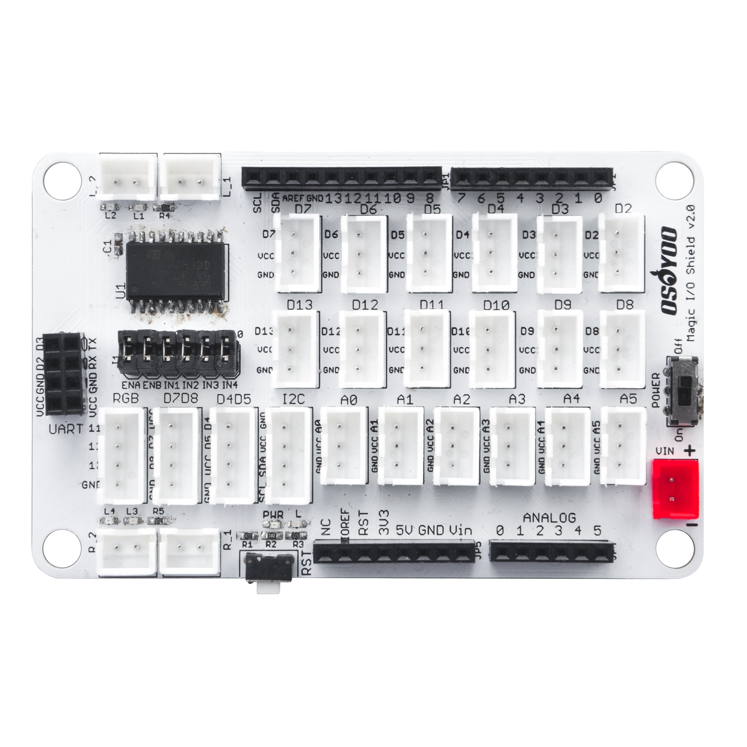OSOYOO Arduino mega2560 uno I/O Shield